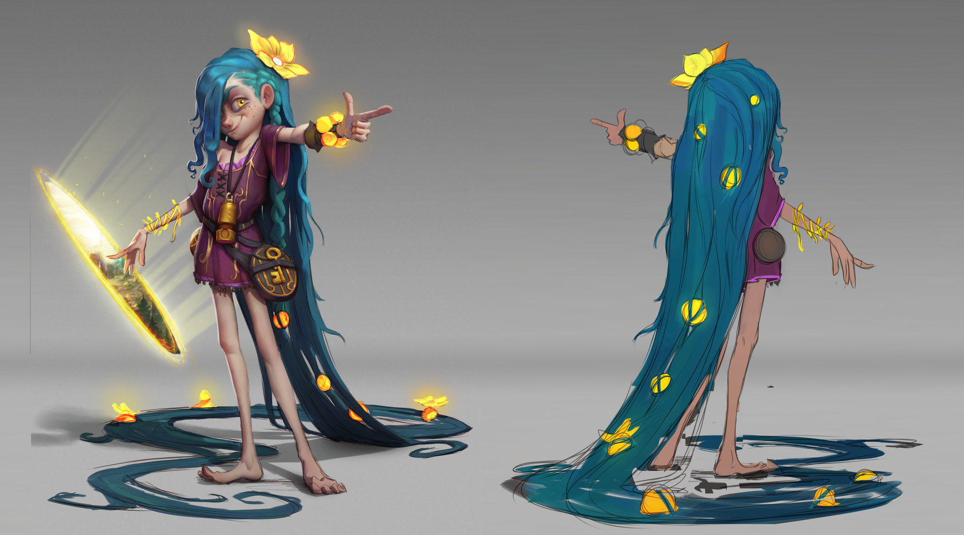 Artstation Zoe Concept Art League Of Legends Tyson Murphy