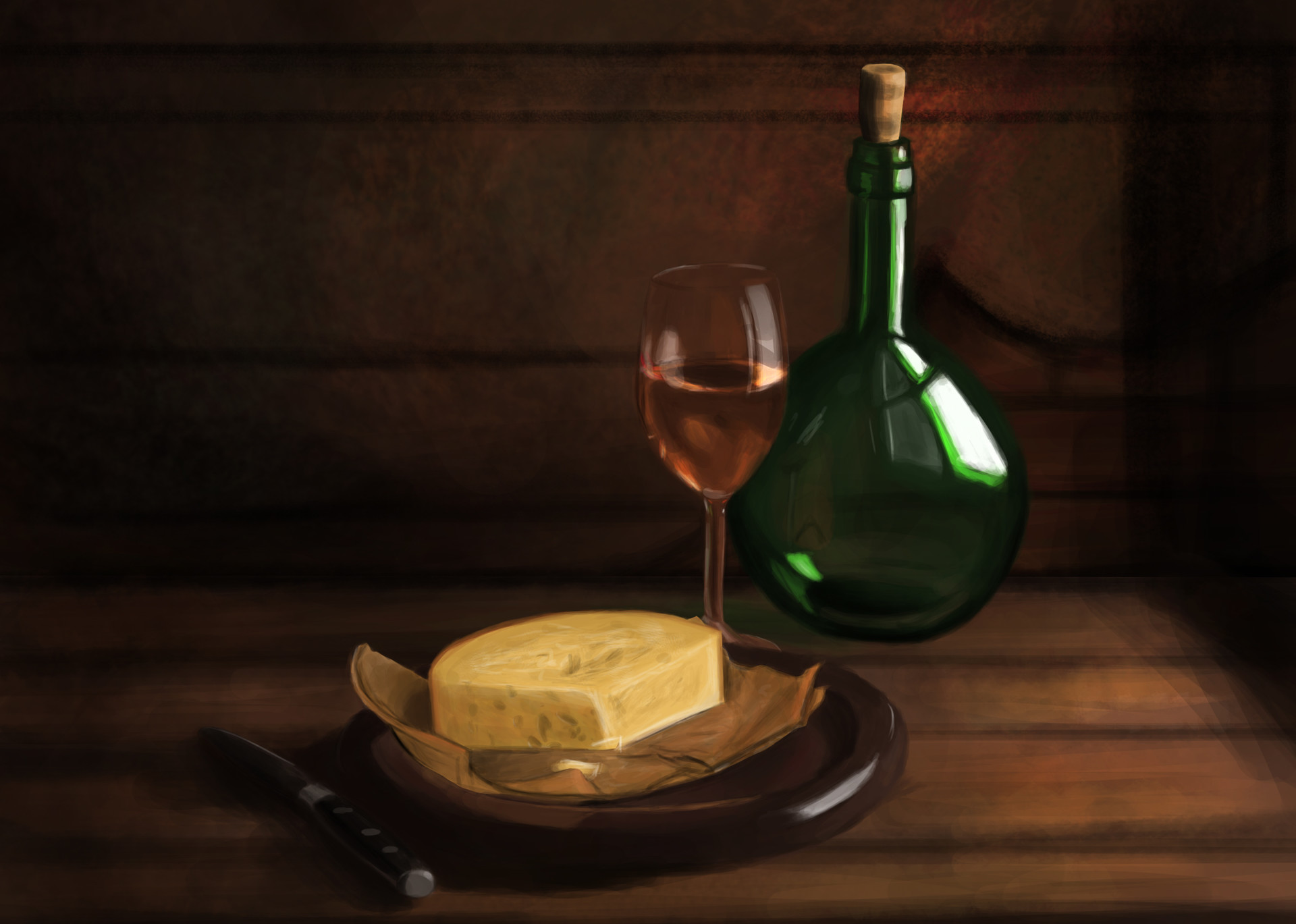 Artstation Digital Still Life Painting Muhammad Azri