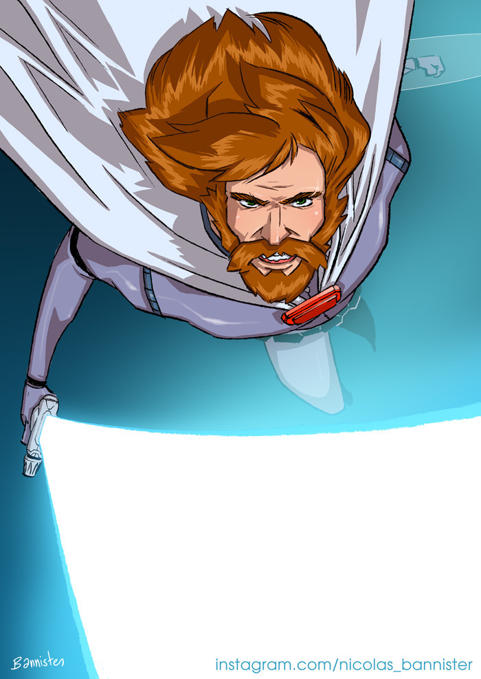 Nicolas Bannister Vintage Anime Heroes