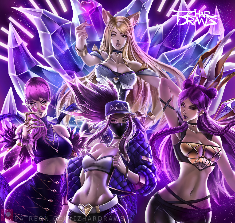 Artstation K Da Popstars Izhar Draws