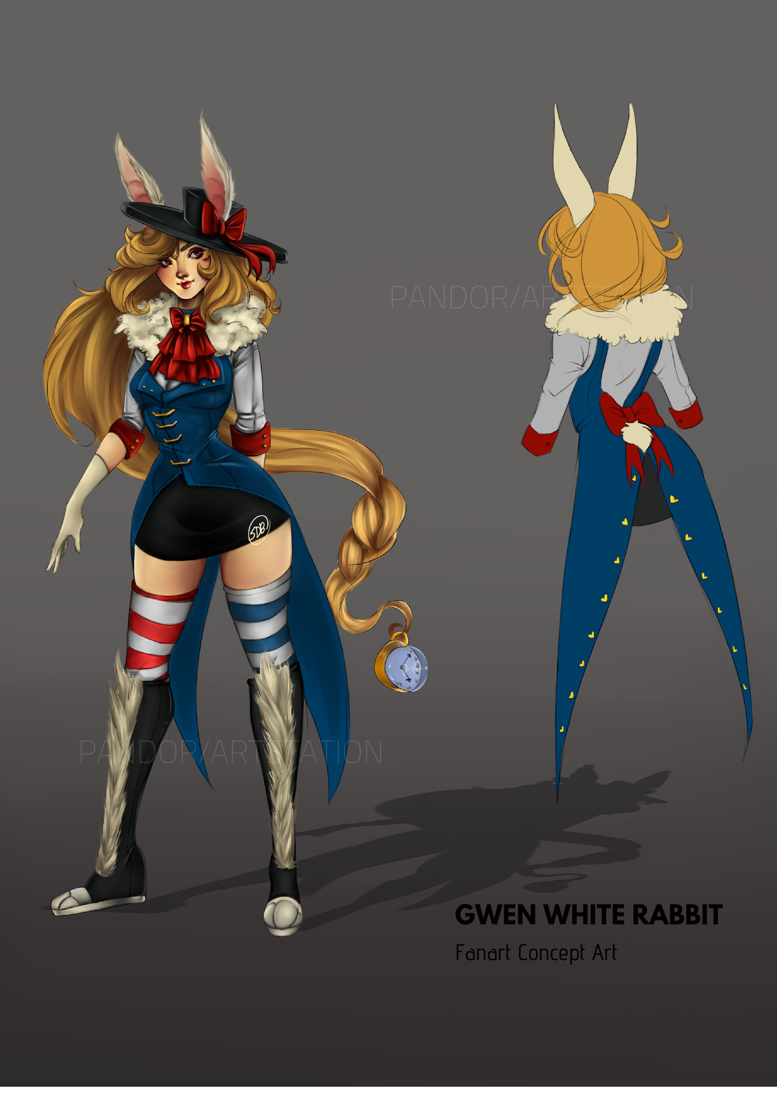 ArtStation - Gwen White Rabbit