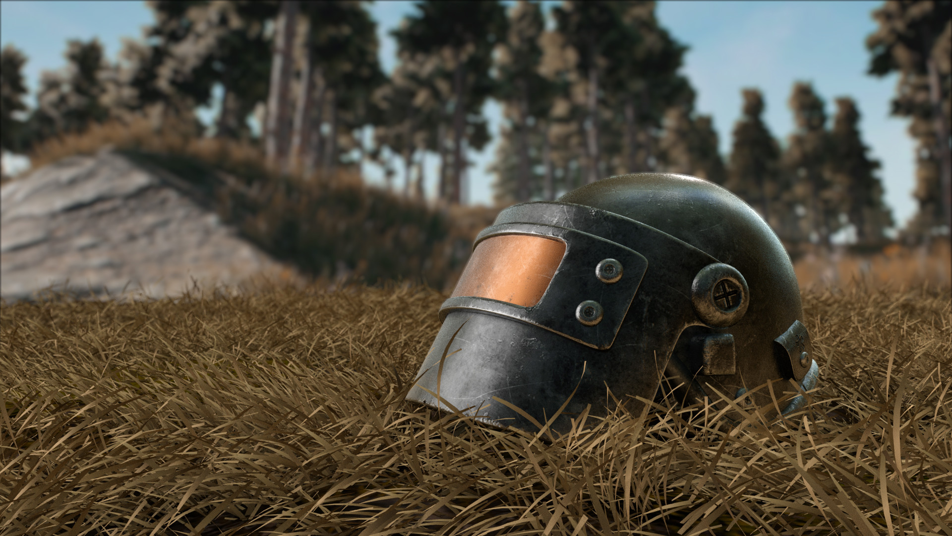 LVL 3 Helmet Skin review - Medieval Helmet [PUBG] 