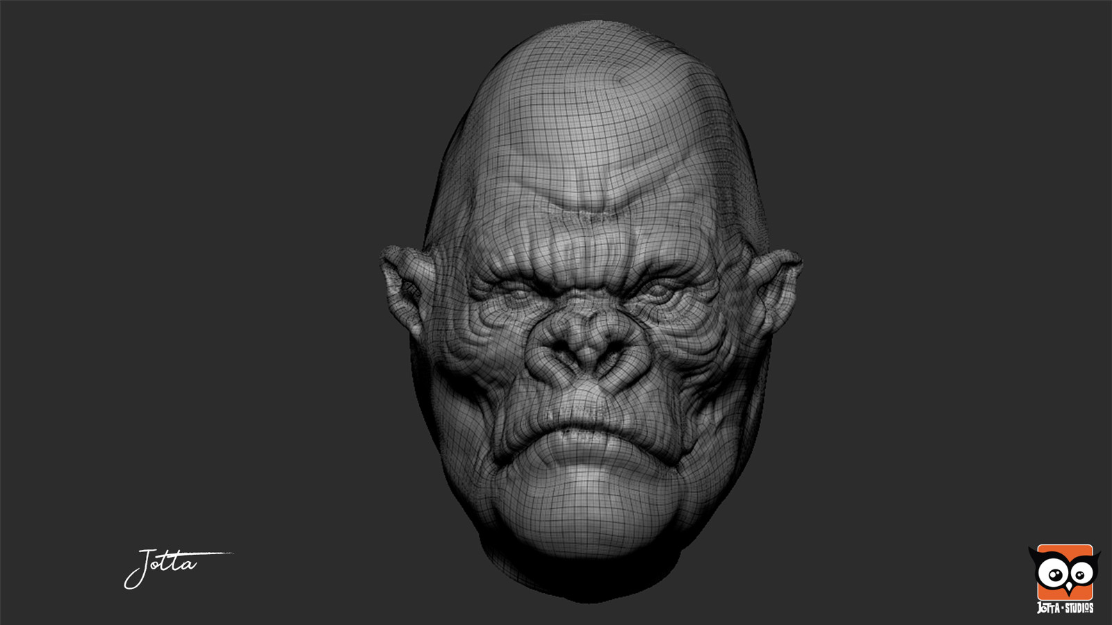 KingKong - sculture - zbrush