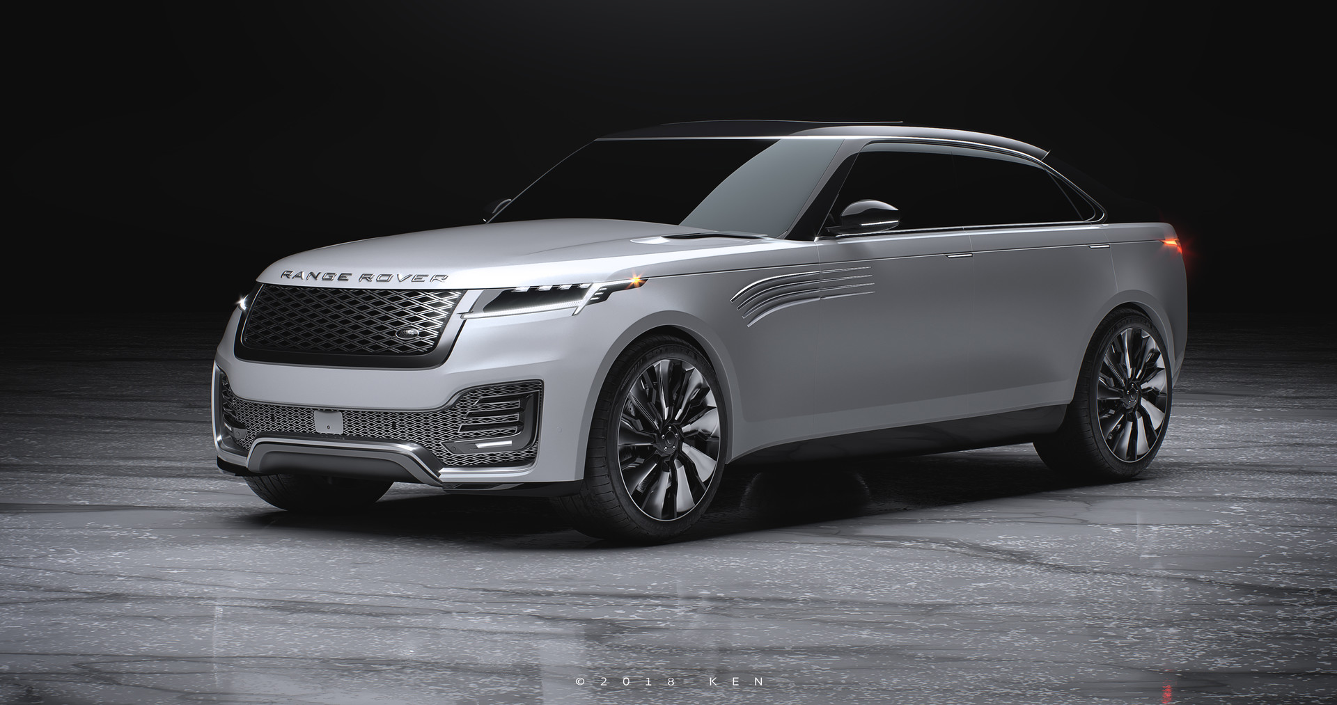 Artstation Range Rover Sedan Concept By K E N Ken Davie