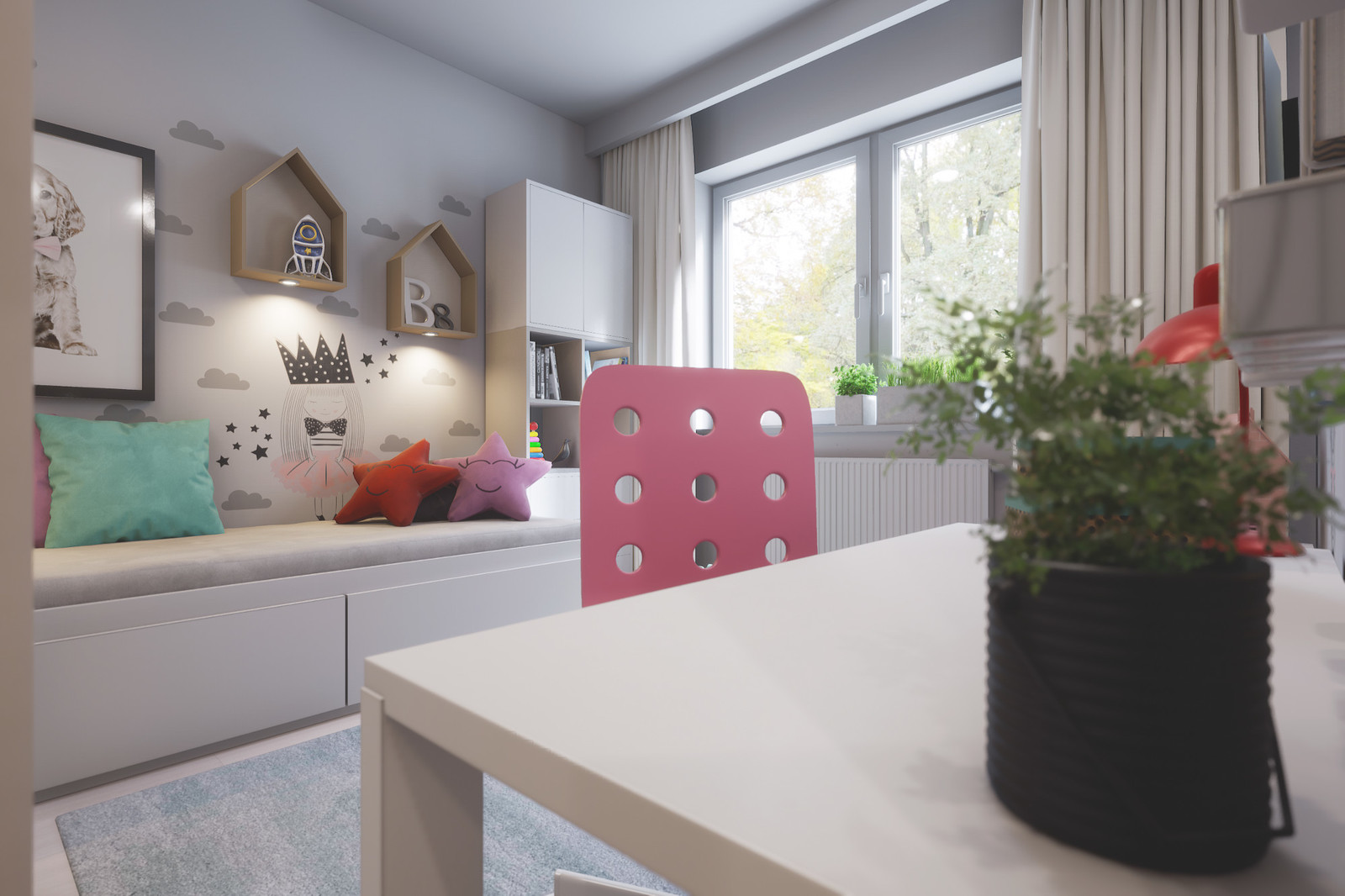 Seg House Interior - Daughter's room ( Unreal Engine / UE4 )