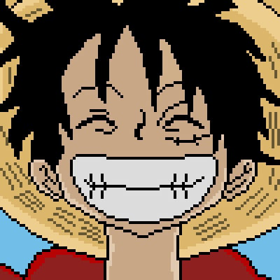 One Piece Pixel Art