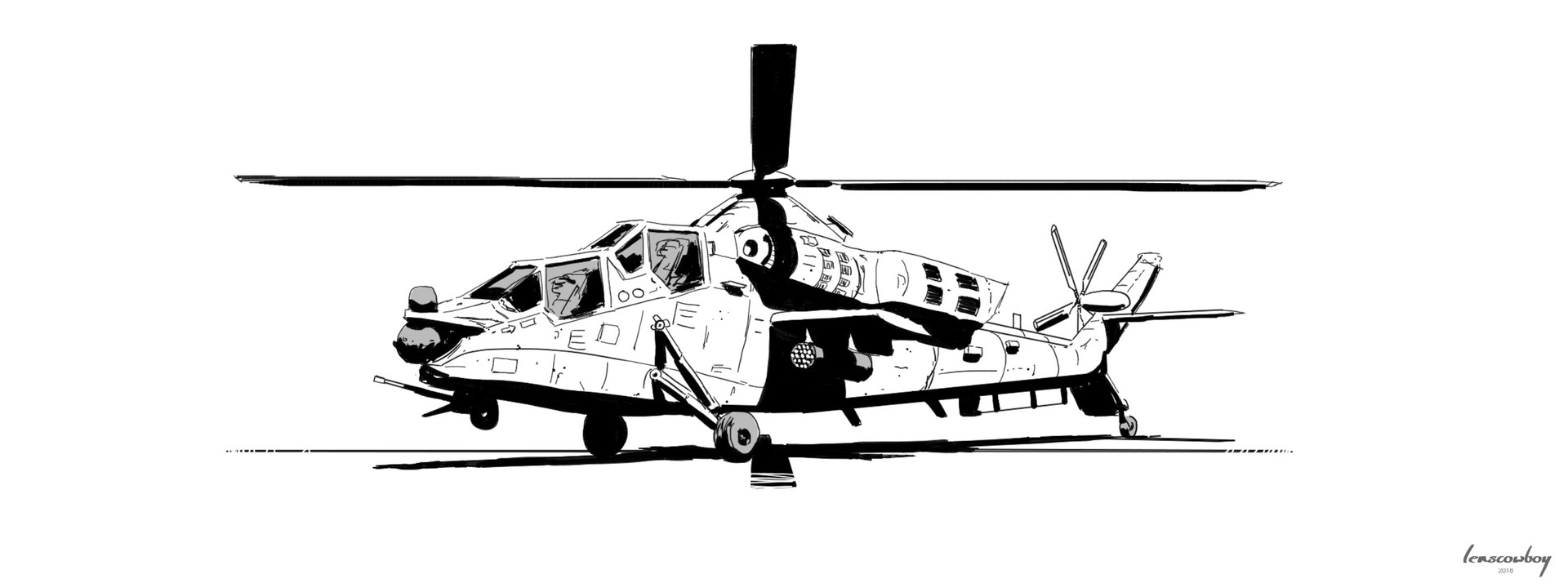 Artstation Rooivalk Attack Helicopter Artstation Rooivalk Attack Helicopter