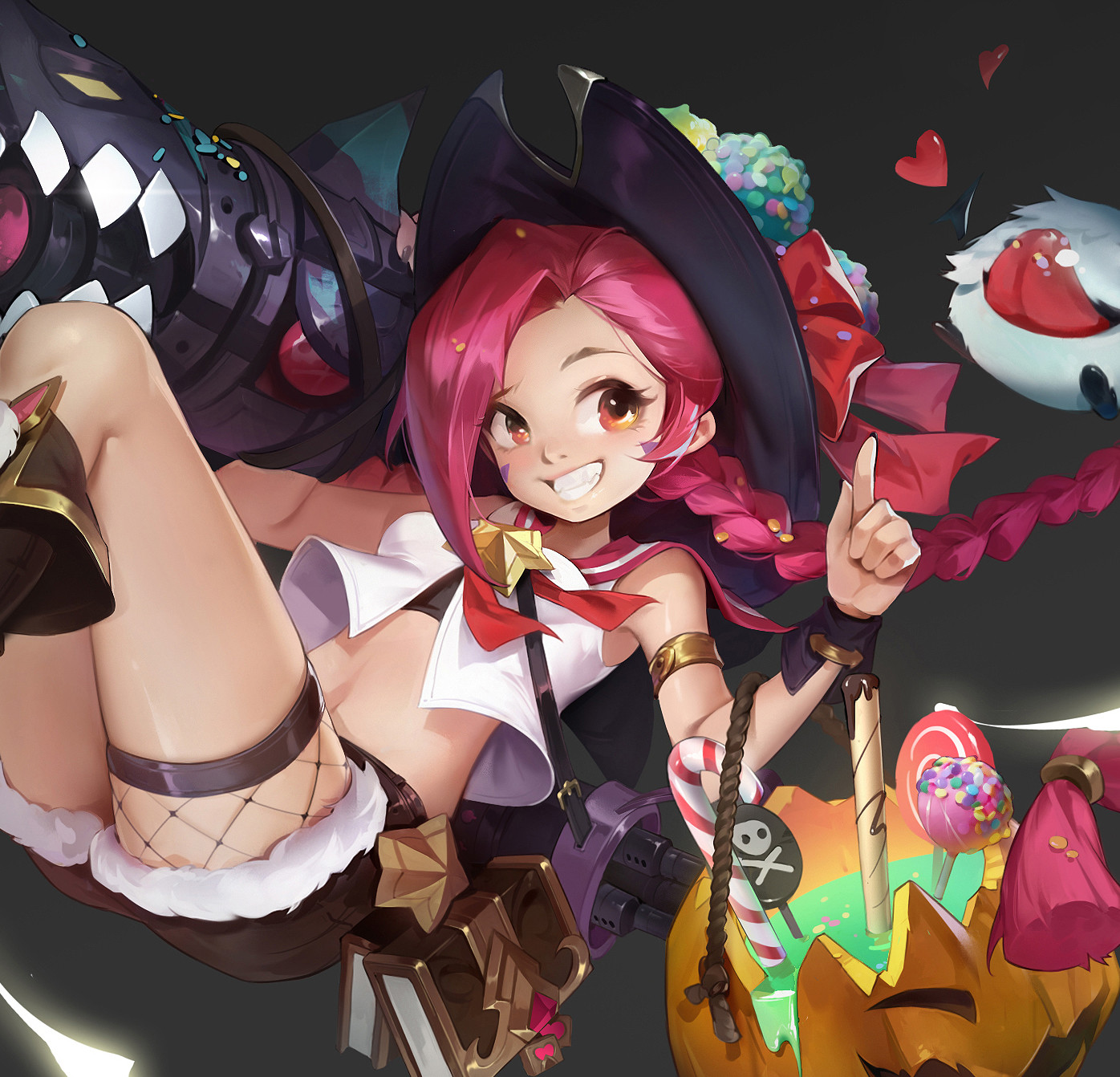 Artstation Halloween Jinx Kana Kana