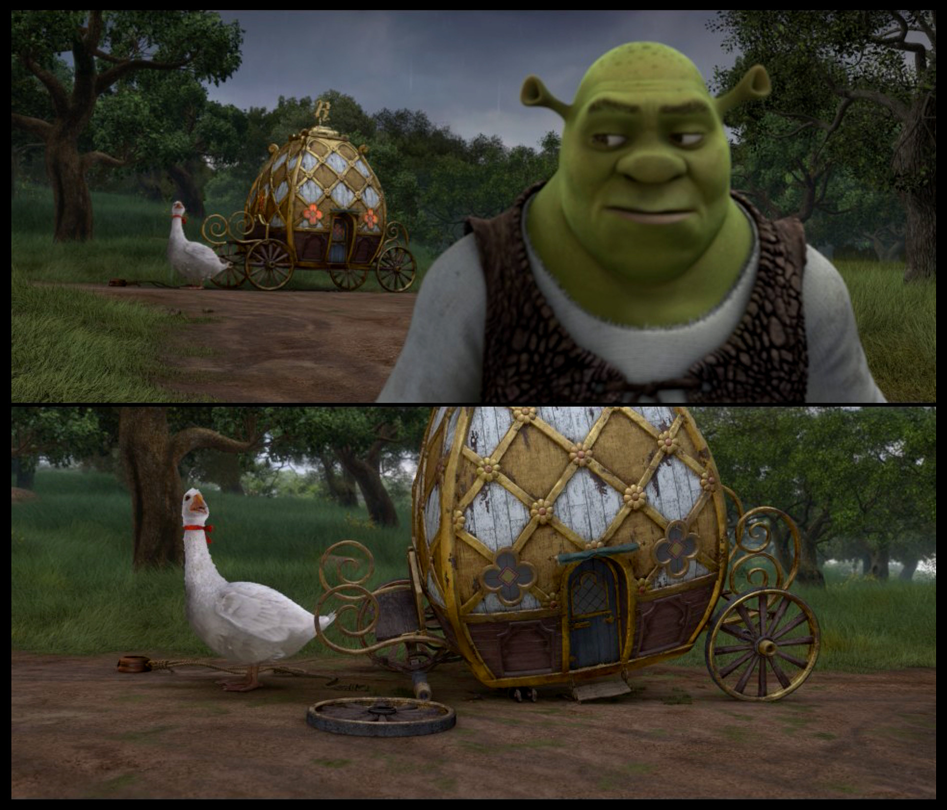 Artstation Rumpelstiltskin Carriage Shrek 4 Min Yu Chang