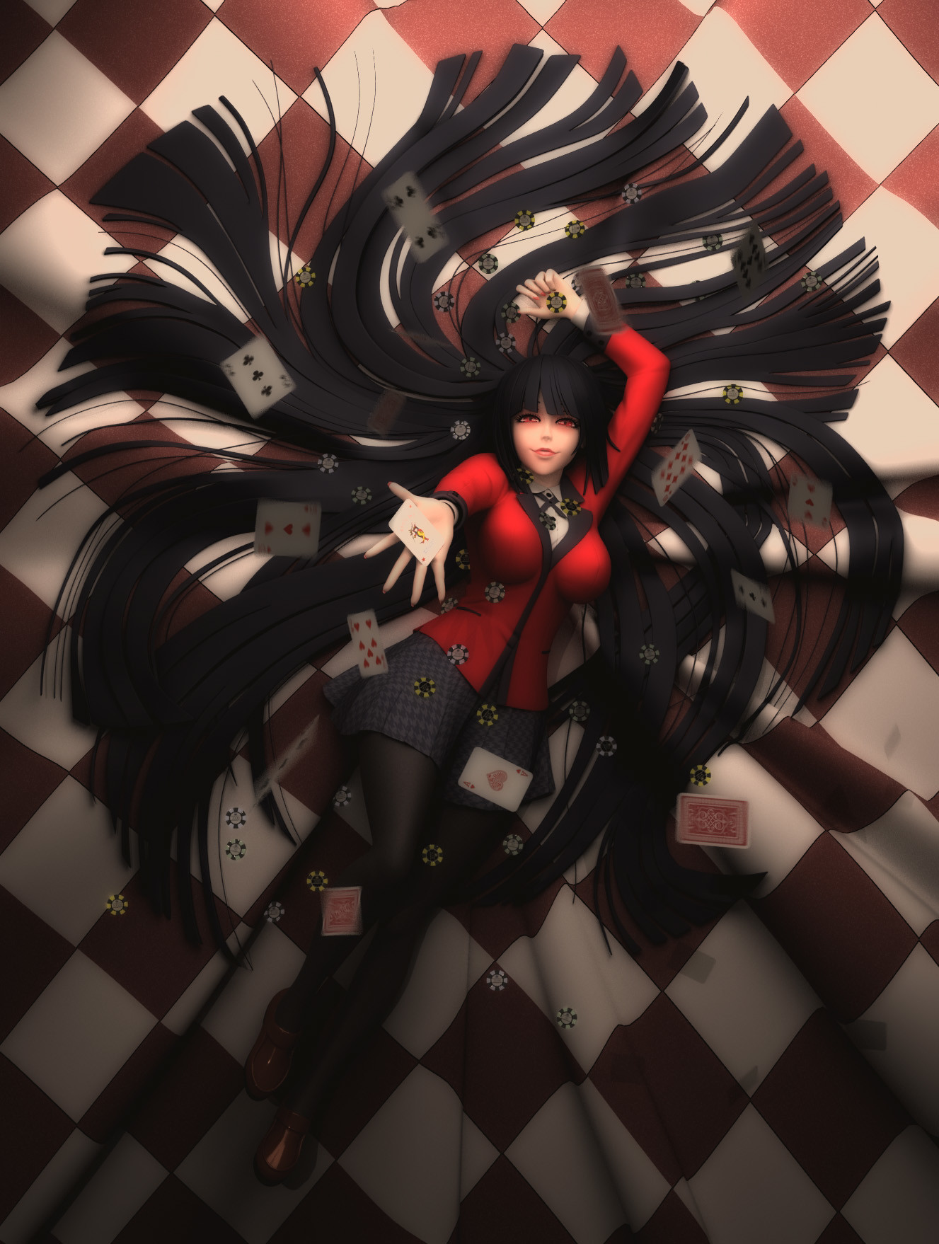 Artstation 狂賭之淵 蛇喰梦子 早见沙织 Nekonade Artstation 狂賭之淵 蛇喰梦子 早见沙织 Nekonade