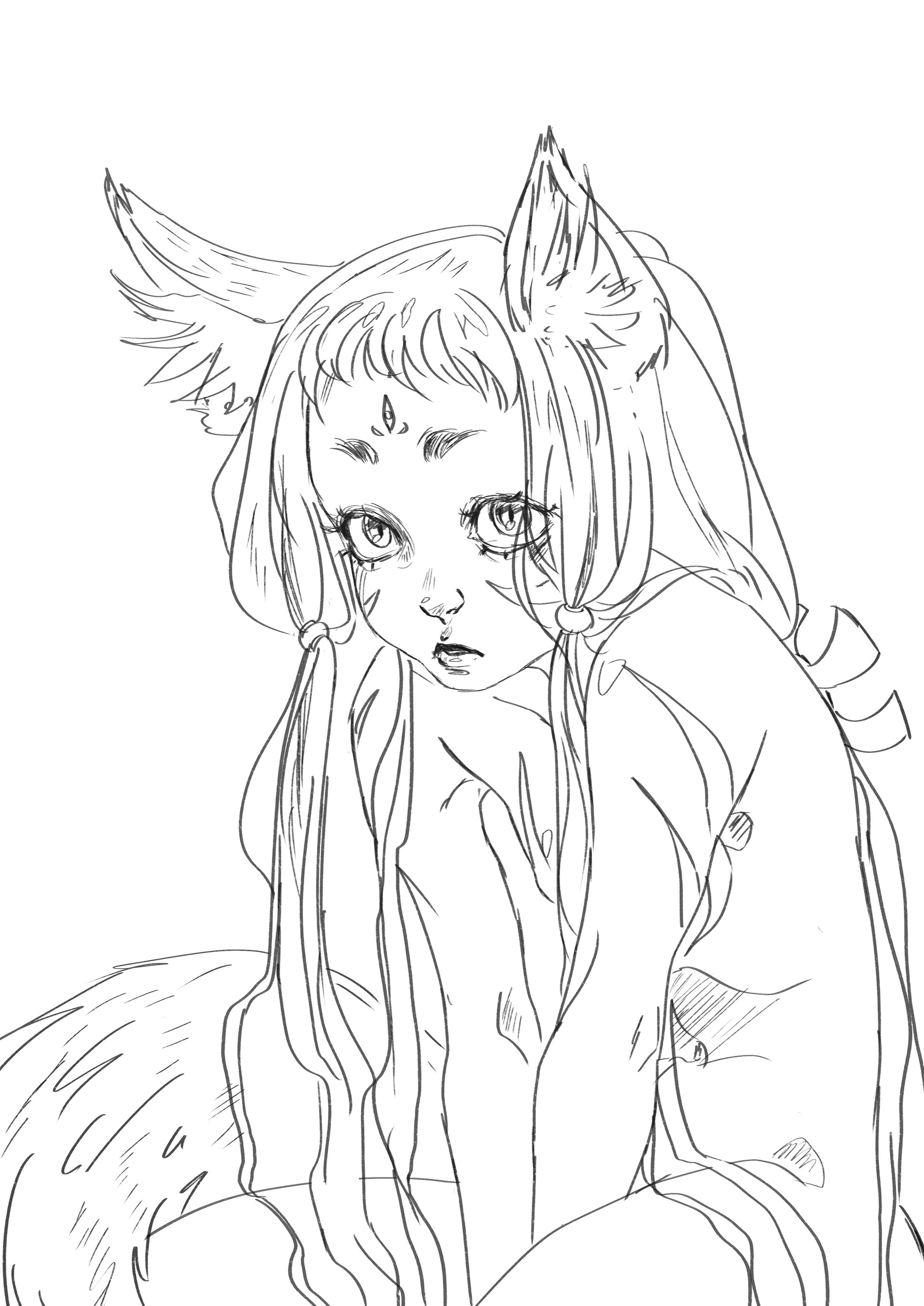 Eugenia Beilschmidt Kitsune Sketch Also drawing japan kitsune available at png transparent variant. eugenia beilschmidt kitsune sketch