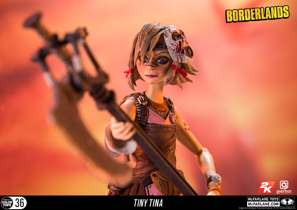 Amazon.com: McFarlane Toys Borderlands - Tiny Tina 2 Action