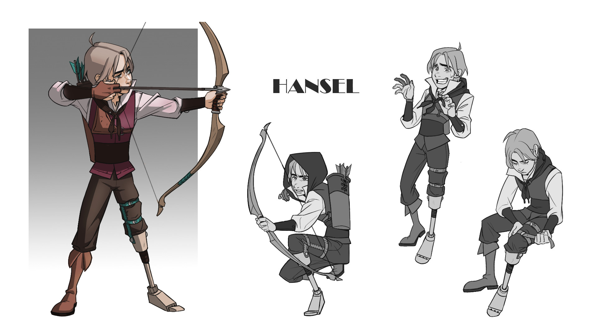 gretel character design jieun choi