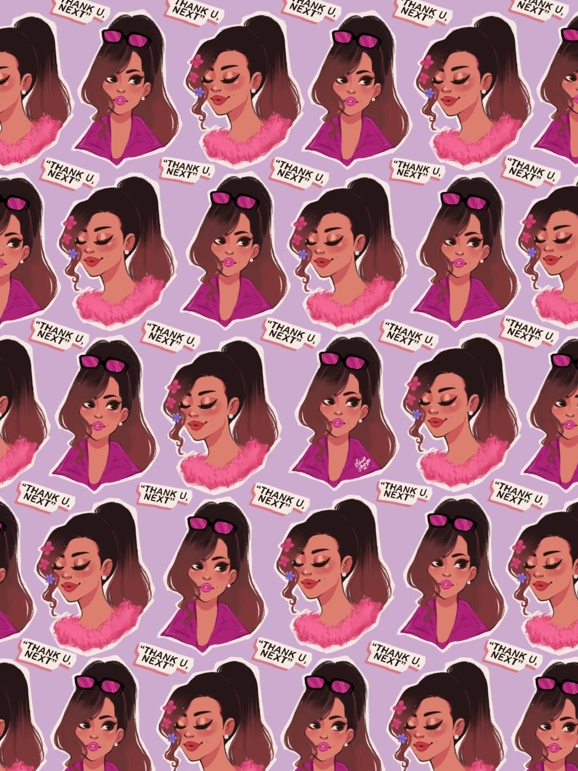 Artstation Thank U Next Aesthetic Wallpapers Savio Araujo