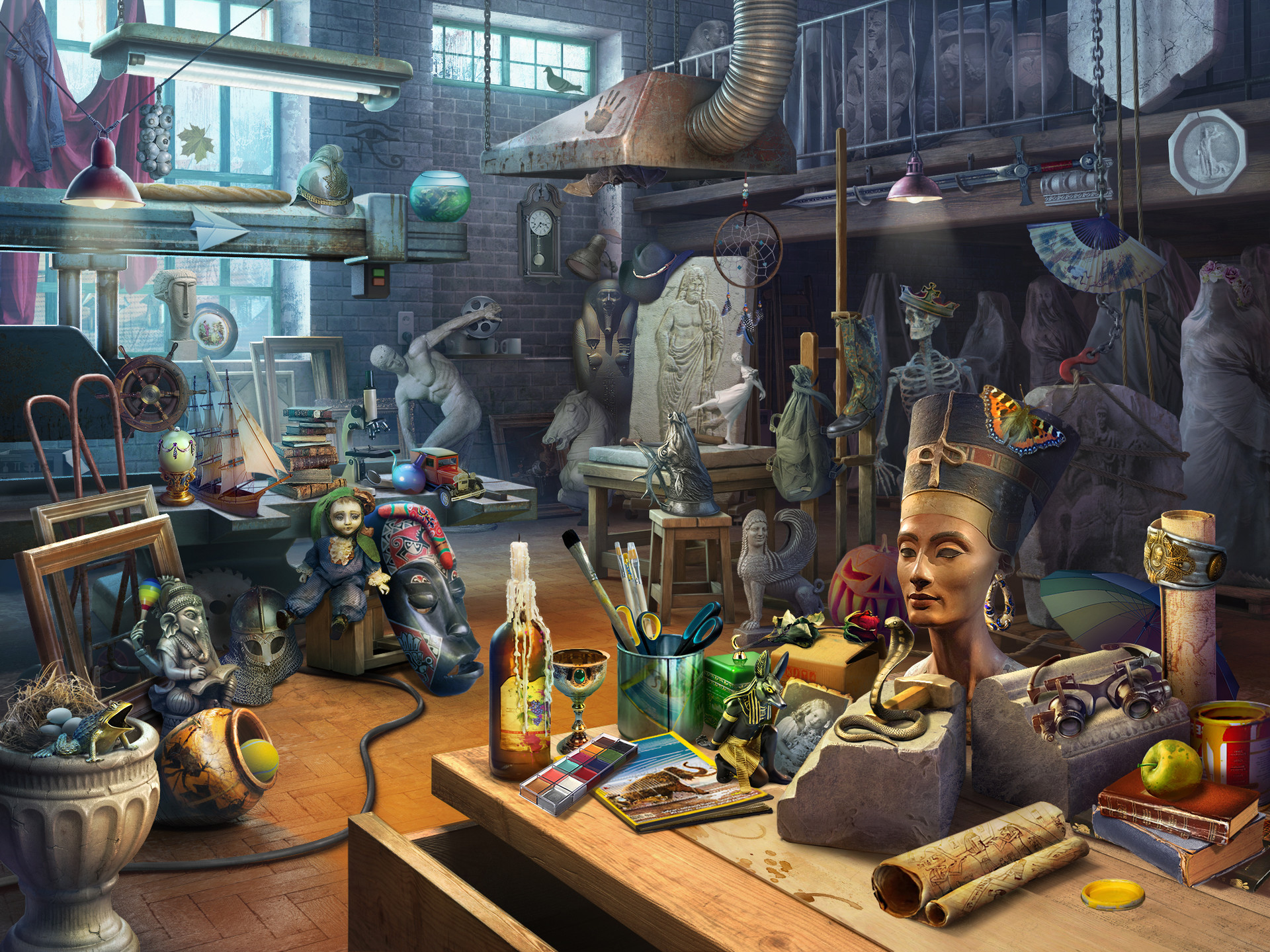 ArtStation Hidden objects ,casual games, Galyna Volkova