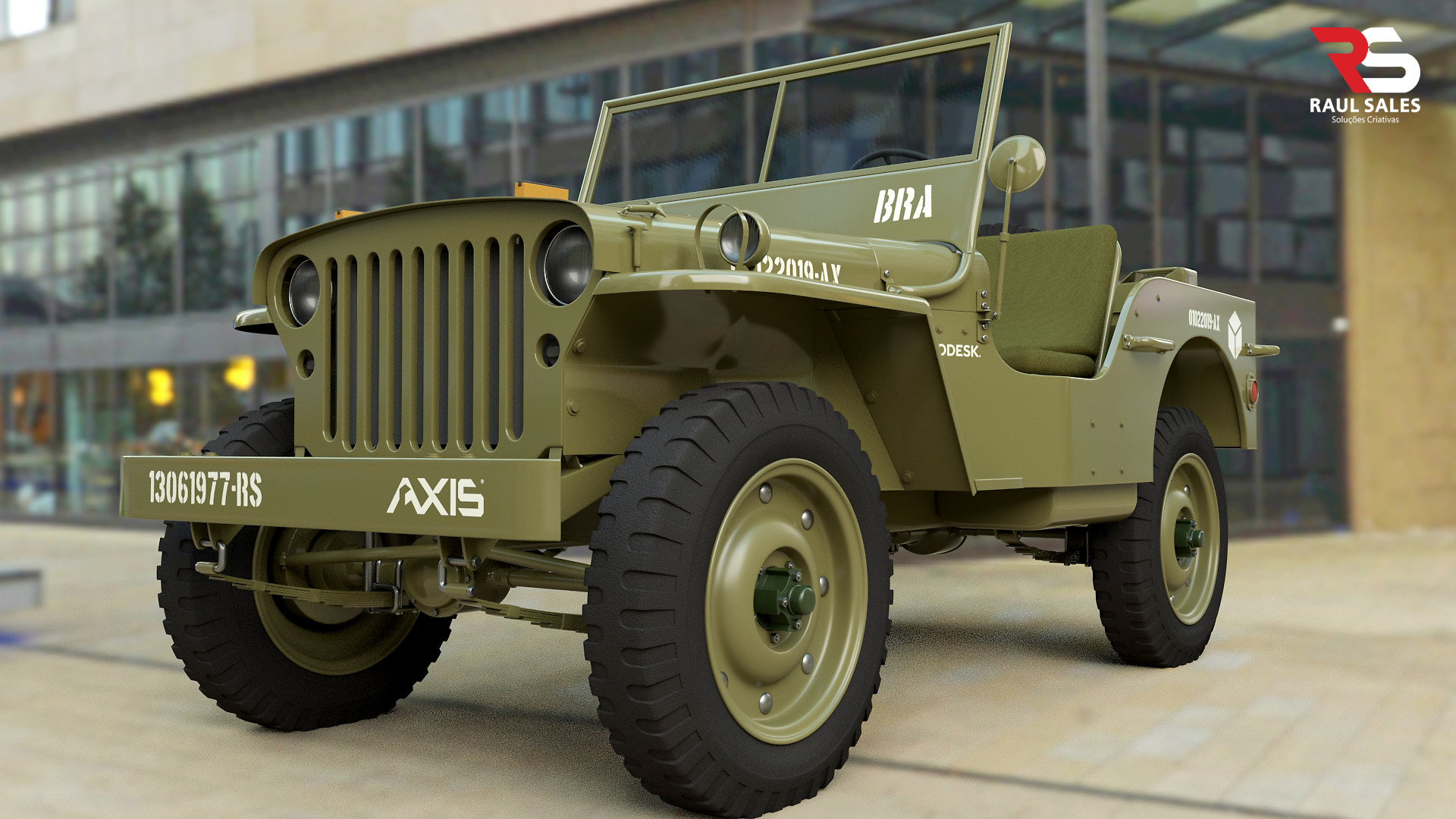 Jeep Willys арт