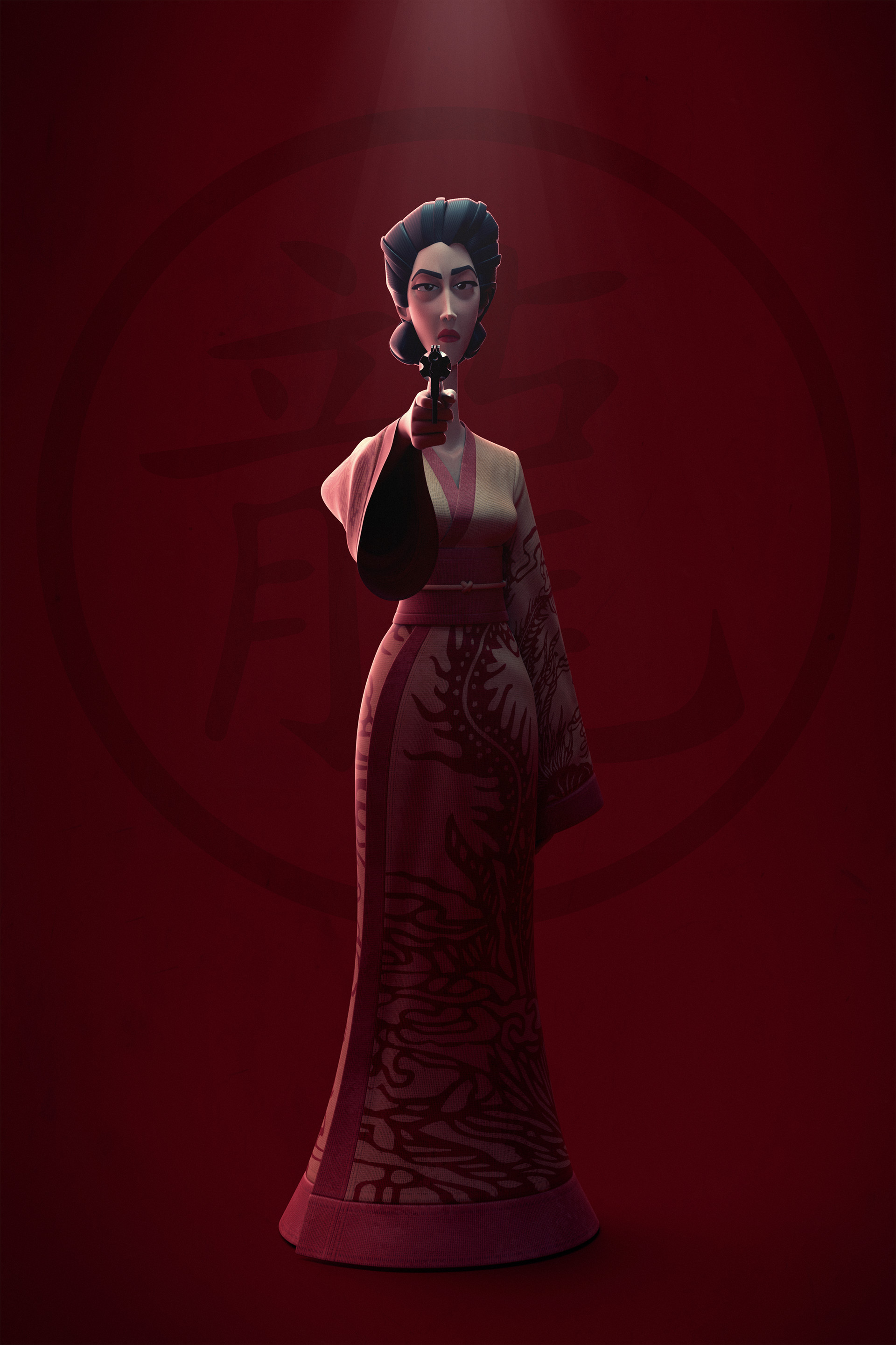 Artstation Chinese Gangster Niklas Bak