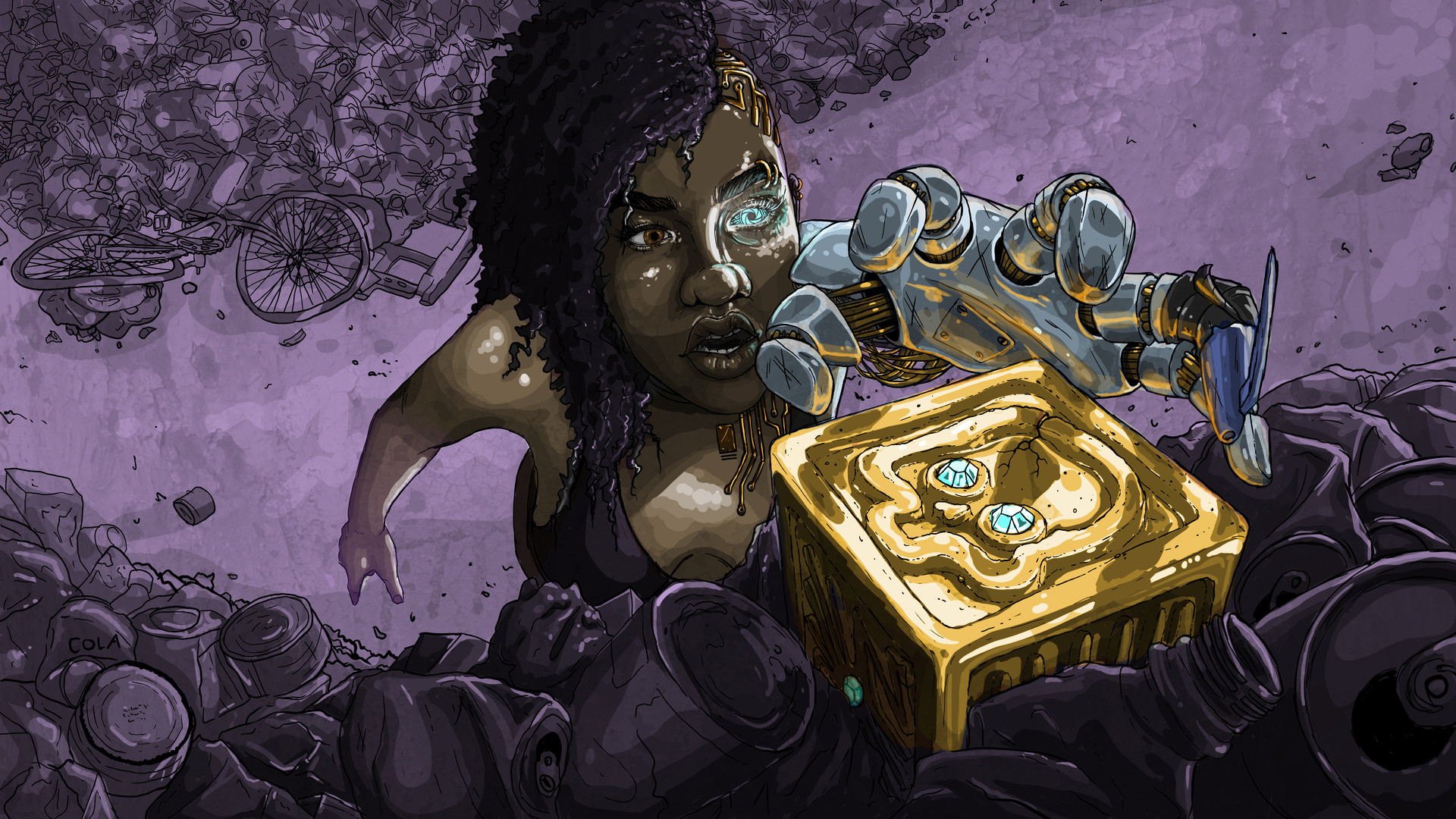 Artstation Nevada Jones And The Artifact Chloe Beckett