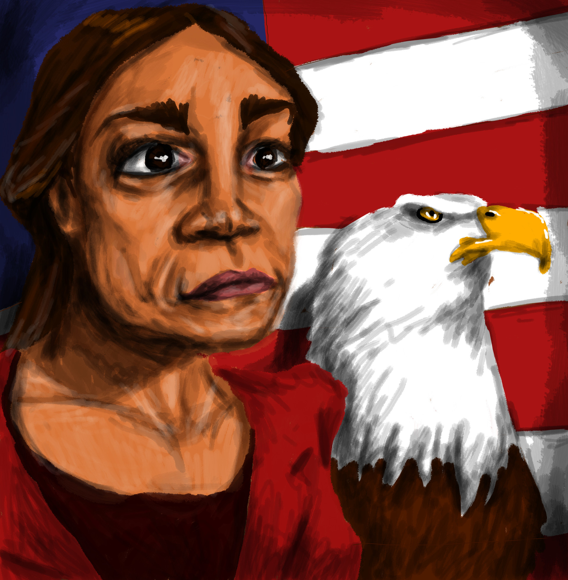 ArtStation - alexandria ocasio-cortez