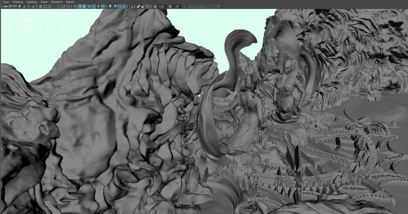 Mermaid gate Maya screengrab