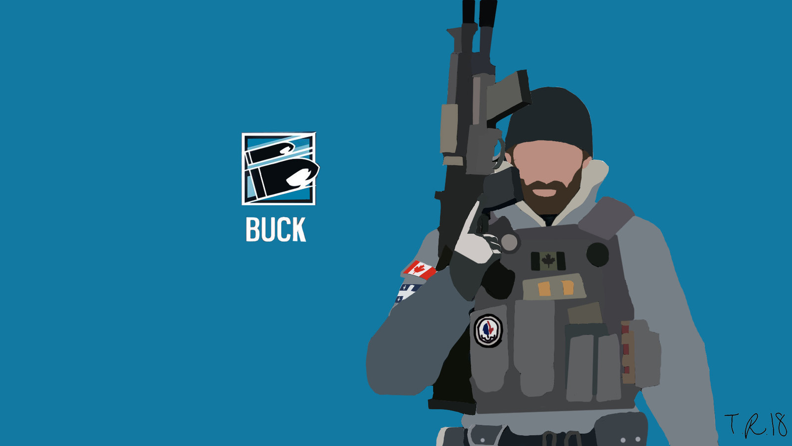 Raphael Moey - Rainbow Six: Siege Minimalist Art Collection