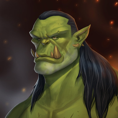 Orc Dude | First Painting of 2019