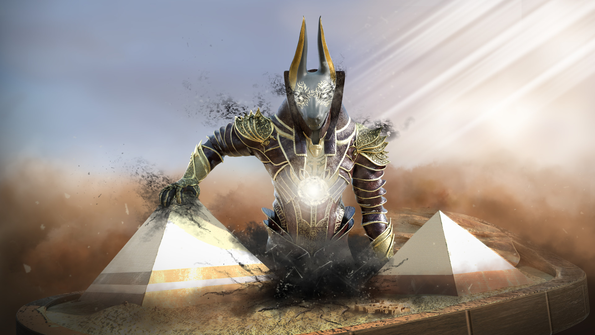 ArtStation Anubis From Assassin's creed Origins