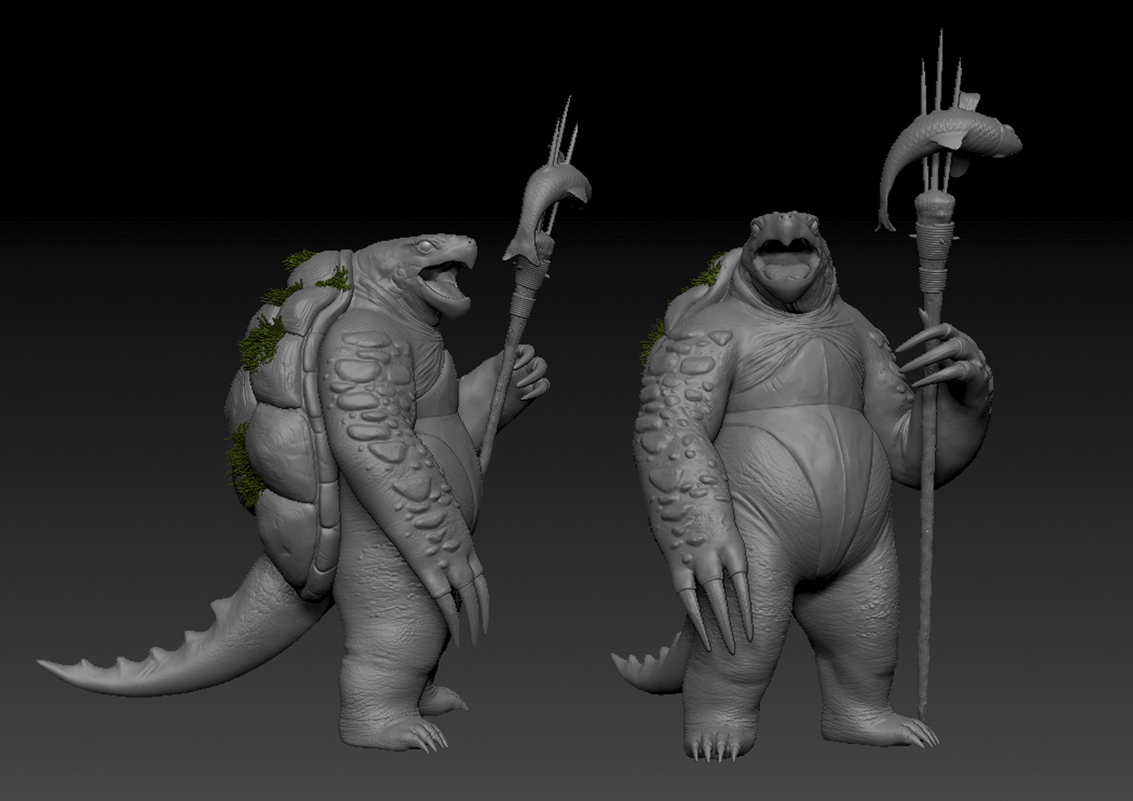 Sergio Moral - Humanoid Turtle