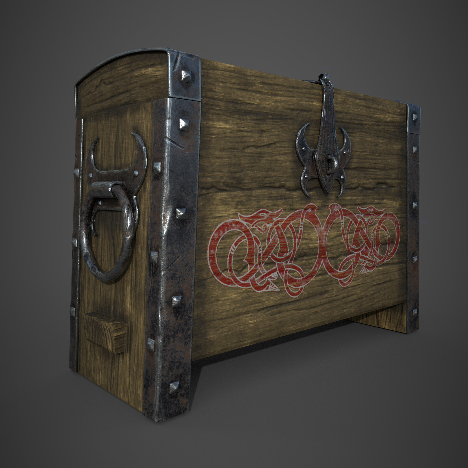 ArtStation - Viking chest