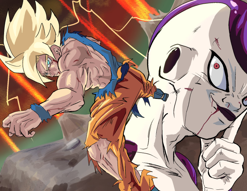 Goku vs Freeza