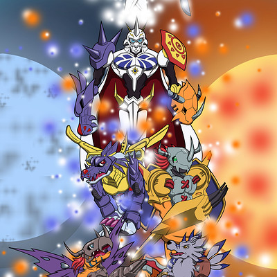 ArtStation - Digimon Tri