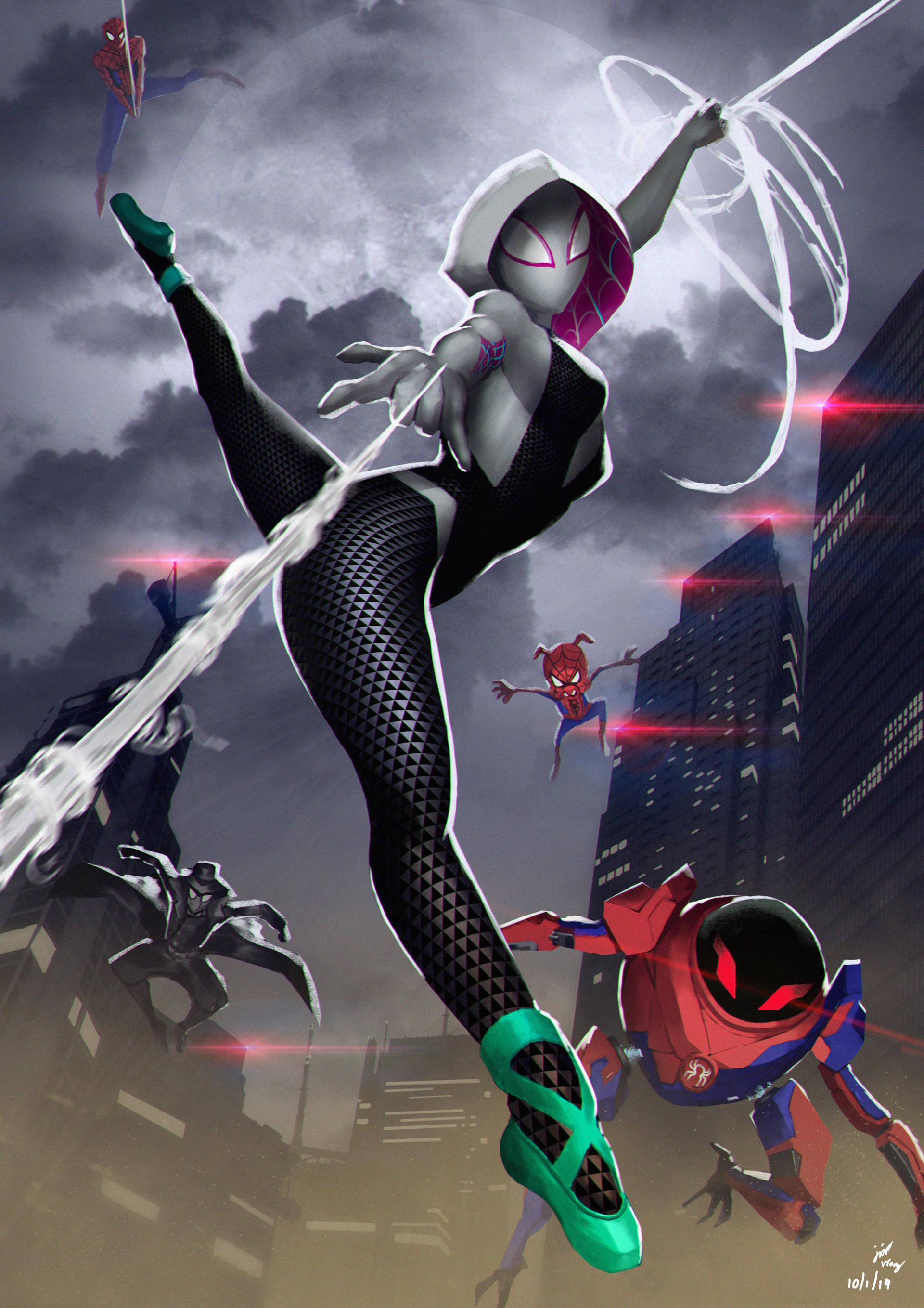 ArtStation - another spider, Jojo Wong