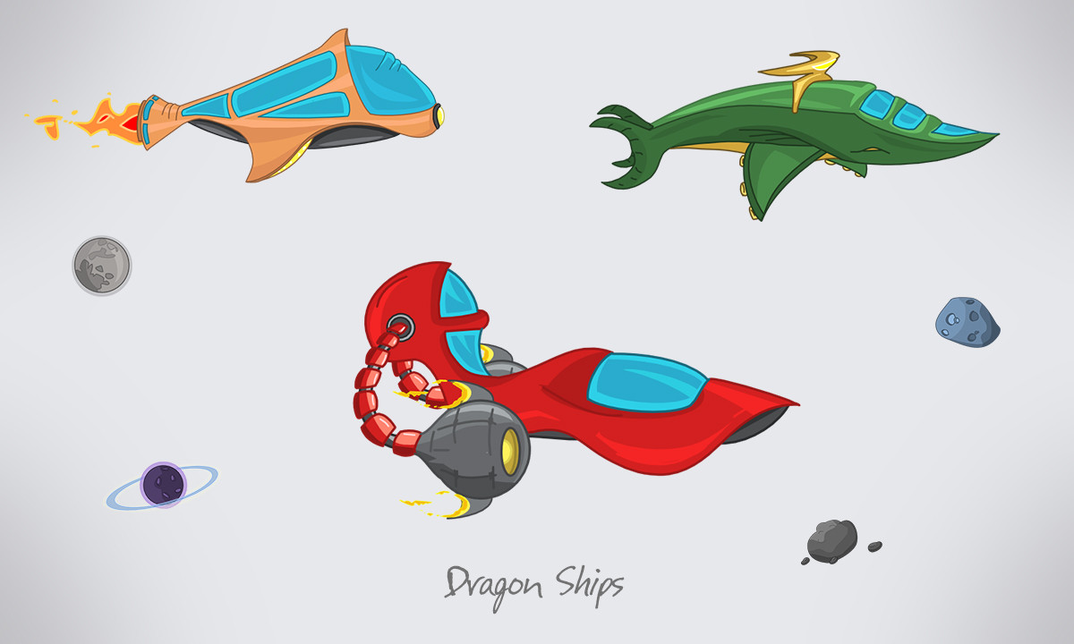 Spaceships concept