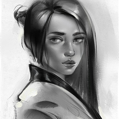 Aleksei vinogradov sketch portrait avvart