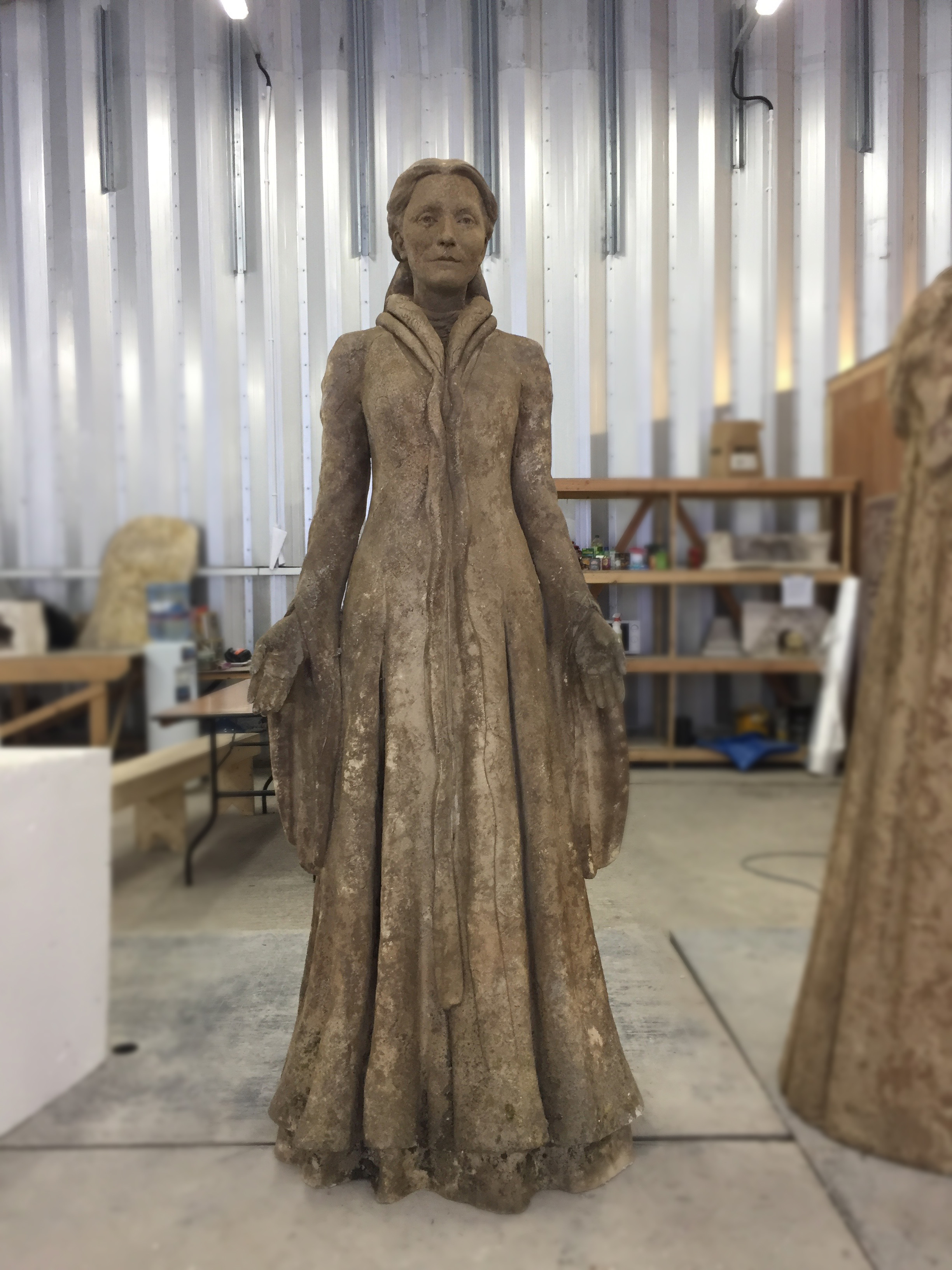 Catelyn Statue by Darren and the sculpting team. Original done in clay