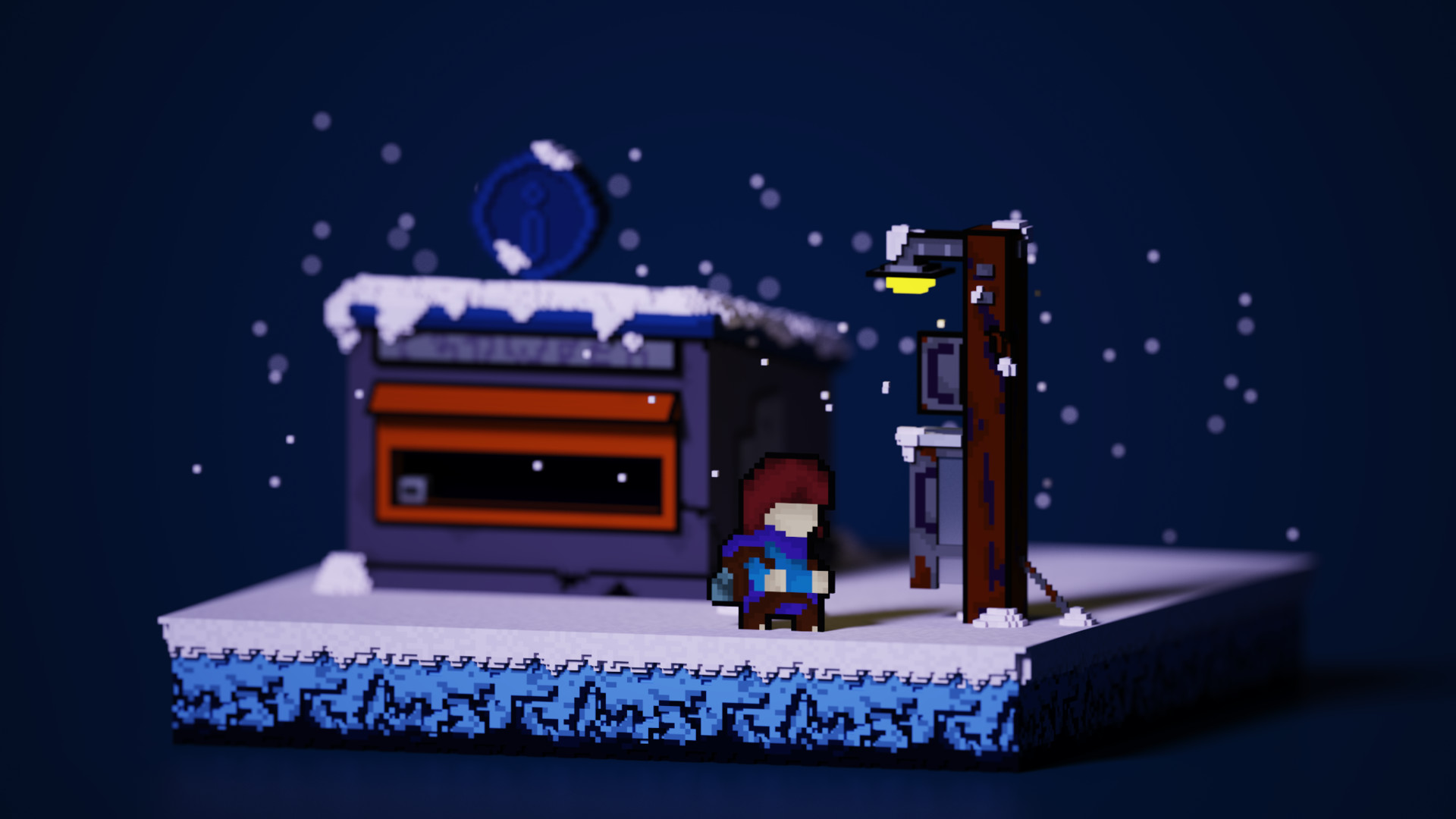 Artstation Celeste 2d And 3d Sprite Combo Archie Short