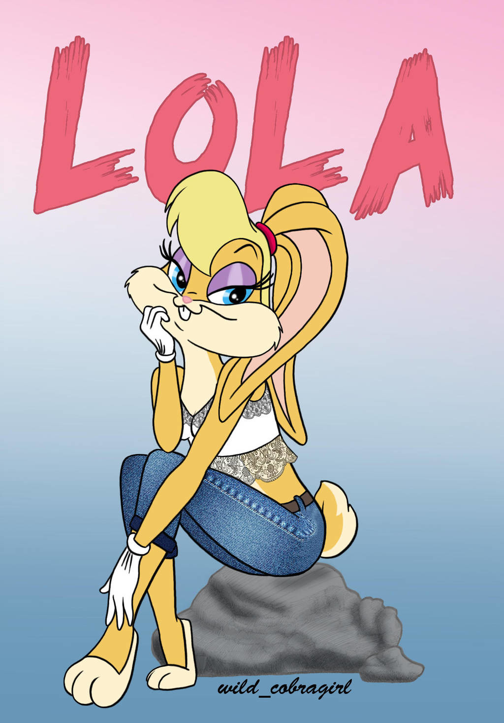 Lola Bunny - Lola Bunny by YetiG on Newgrounds - Lola bunny is a looney
