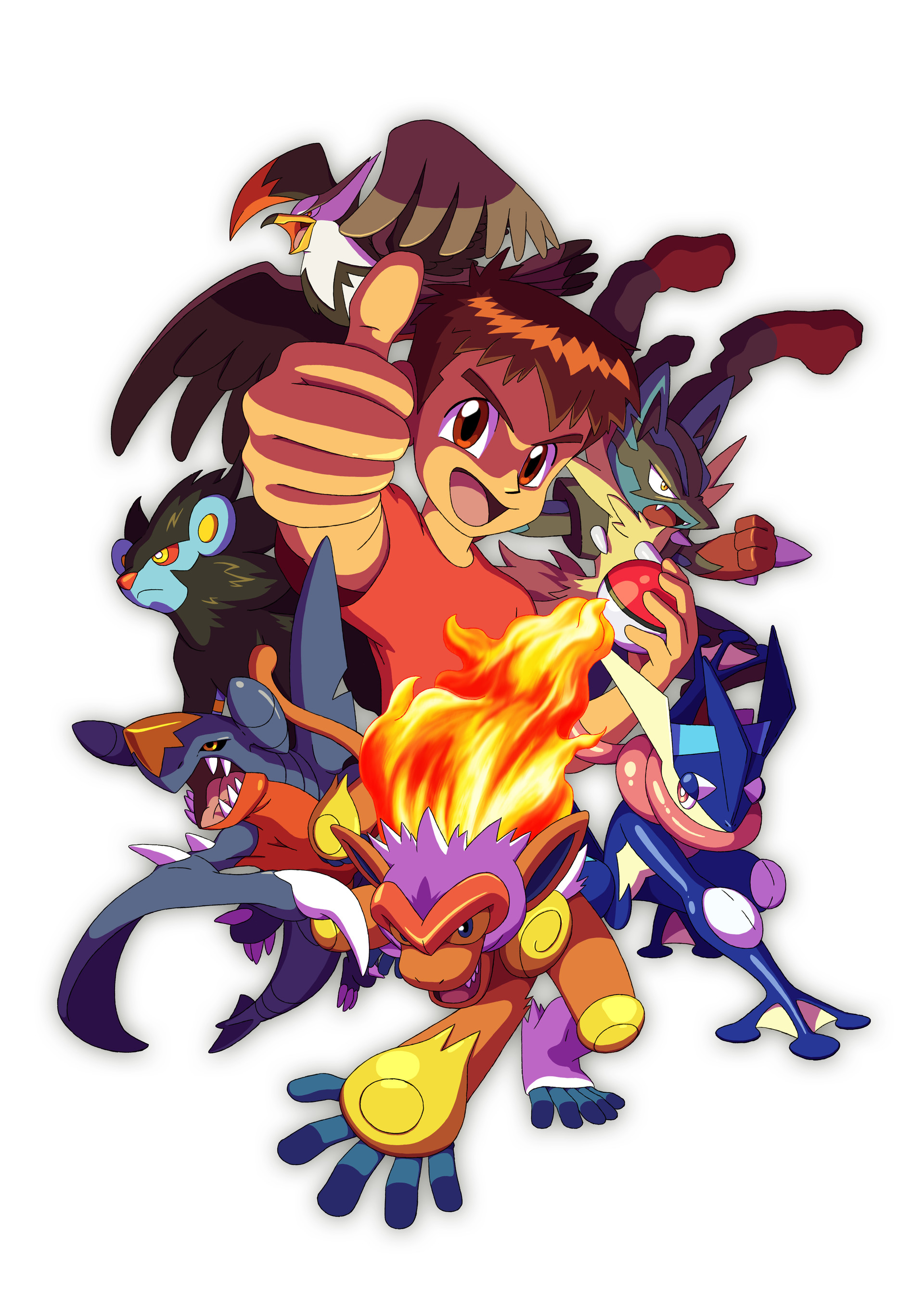 Incredible Stylized Red Blue And Green Pokemon Posters Pokemon Poster Pokemon Pokemon Red
