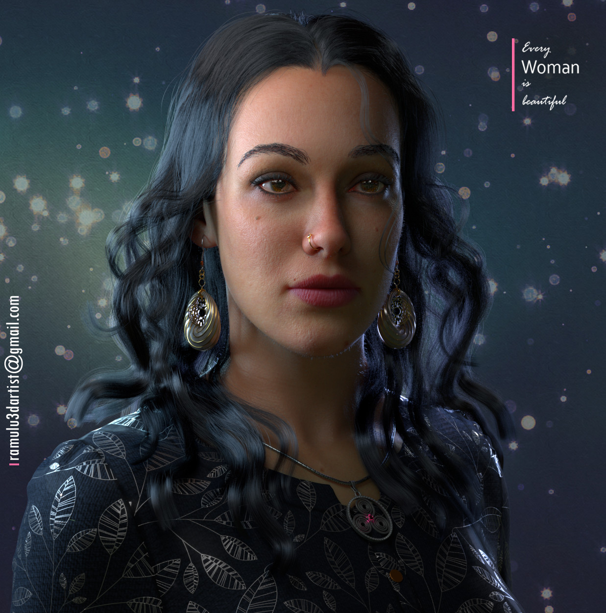 Artstation Women Every Women Is Beautiful Buchiramulu N