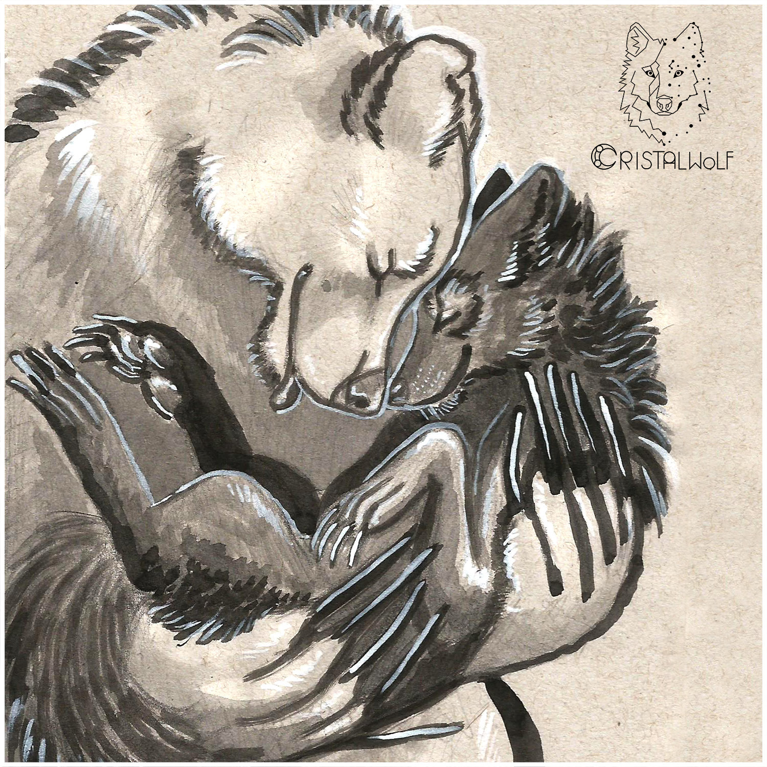 cristalwolf lobazul