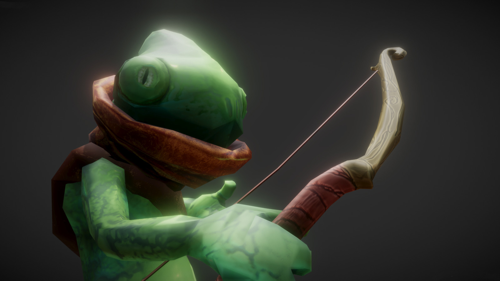 Stylized Chameleon Archer