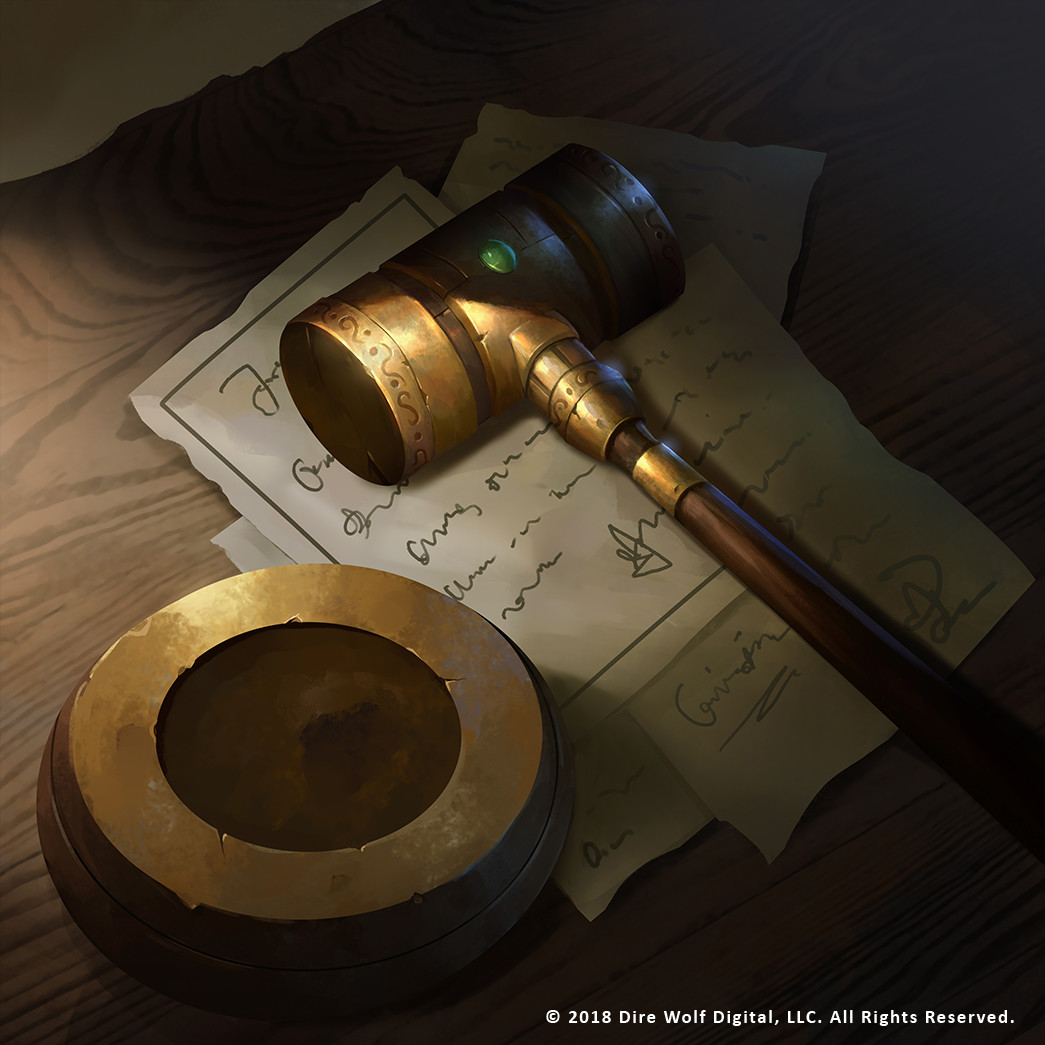 Artstation Adjudicator S Gavel Felix Hidayat