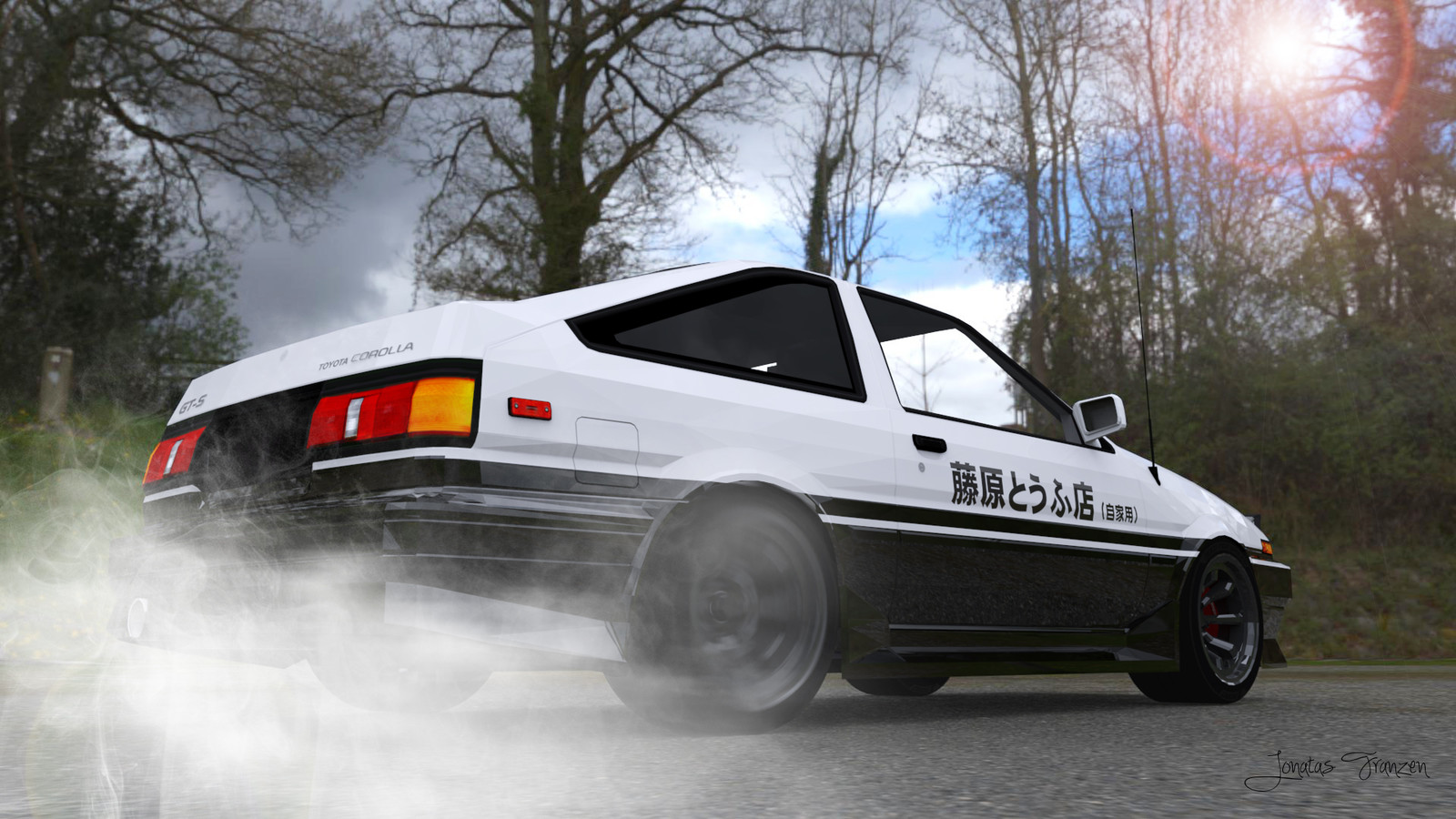 Jonatas Franzen - TOYOTA SPRINTER TRUENO GT-APEX (AE86 SHUICHI SHIGENO  VERSION) '00