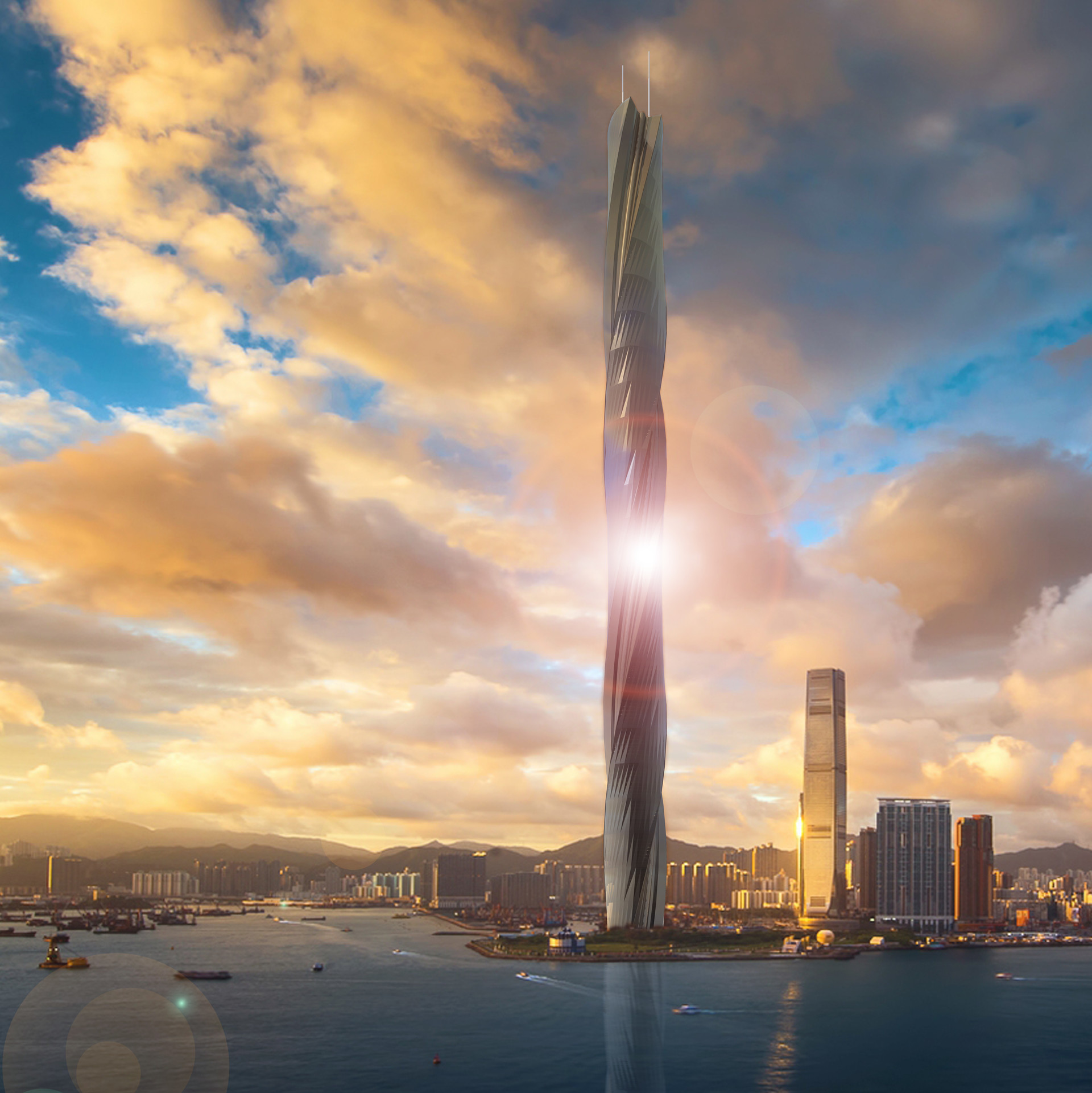 ArtStation Skyscraper in Honk Kong WORLD TALLEST BUILDING