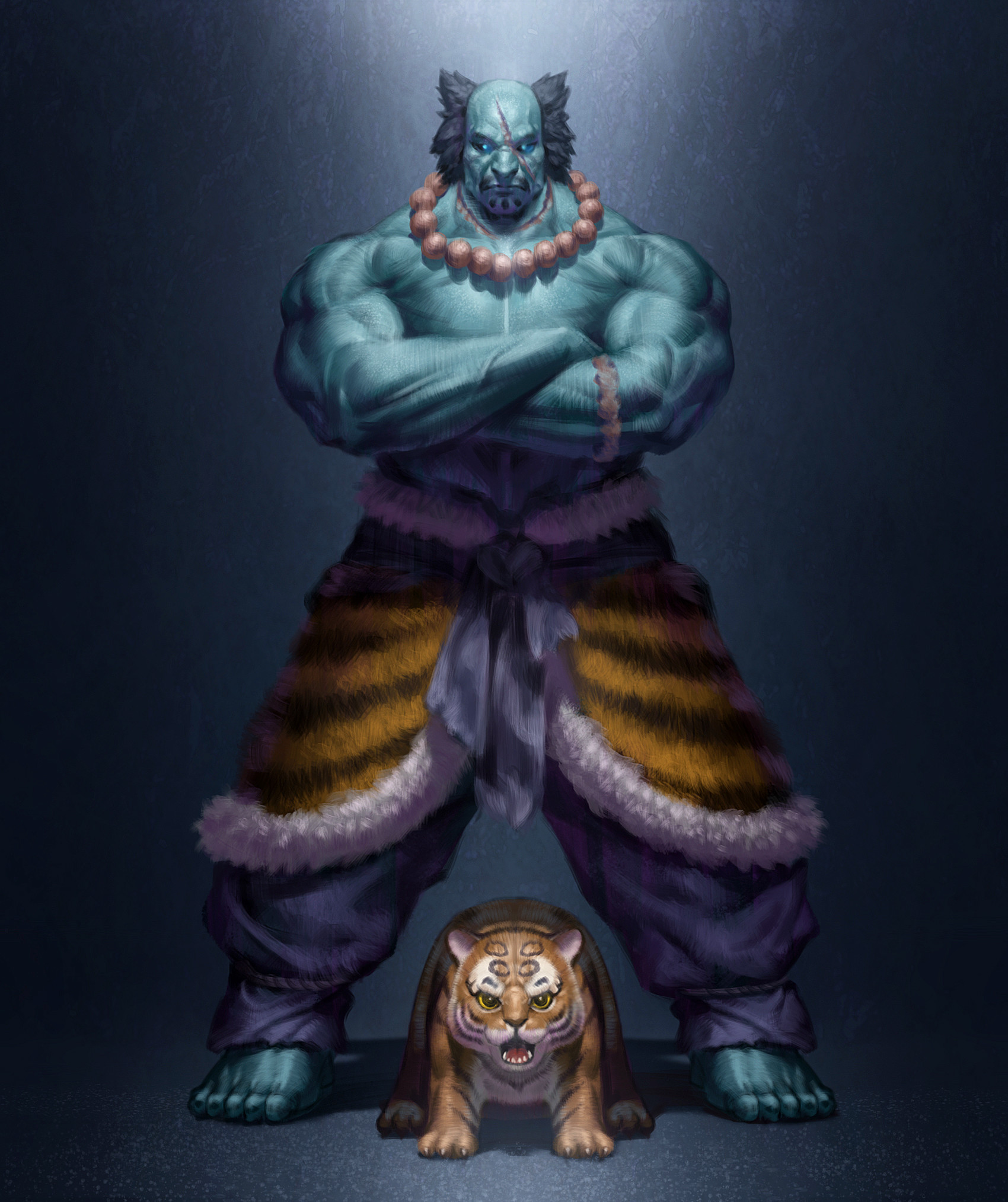 Junggeun Yoon Brother Tiger Fanart (Chuyi X Muke)