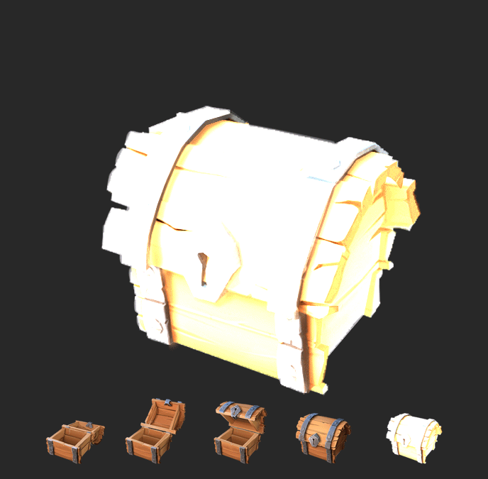 Amal Uppal Little Wooden Chest GIF