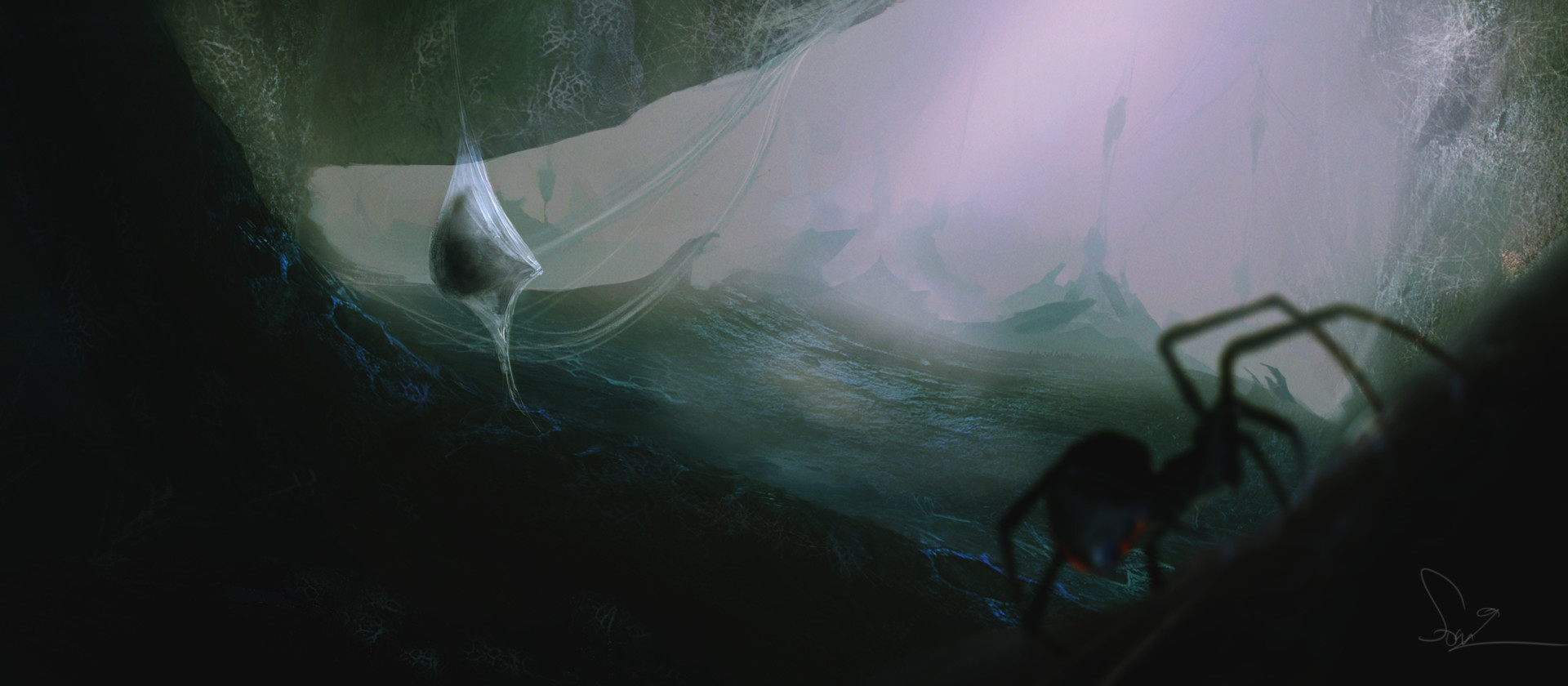 ArtStation - Spiders Cave