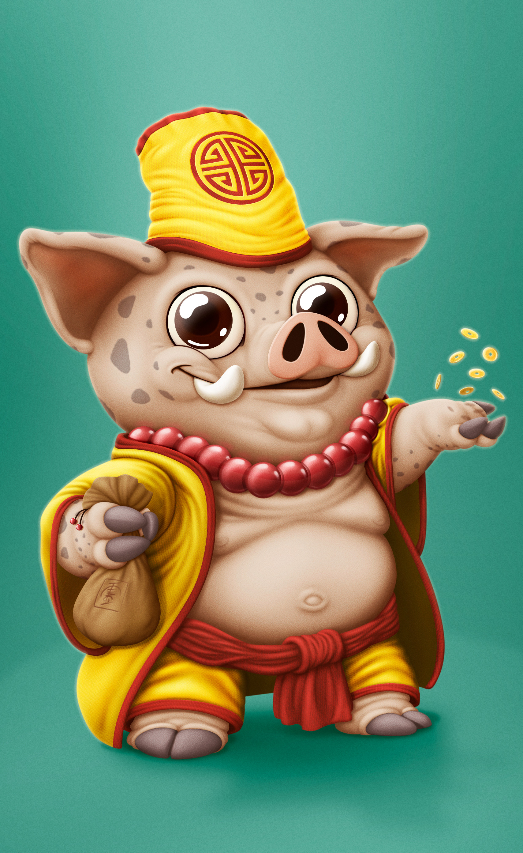 ArtStation - Fortune Pig