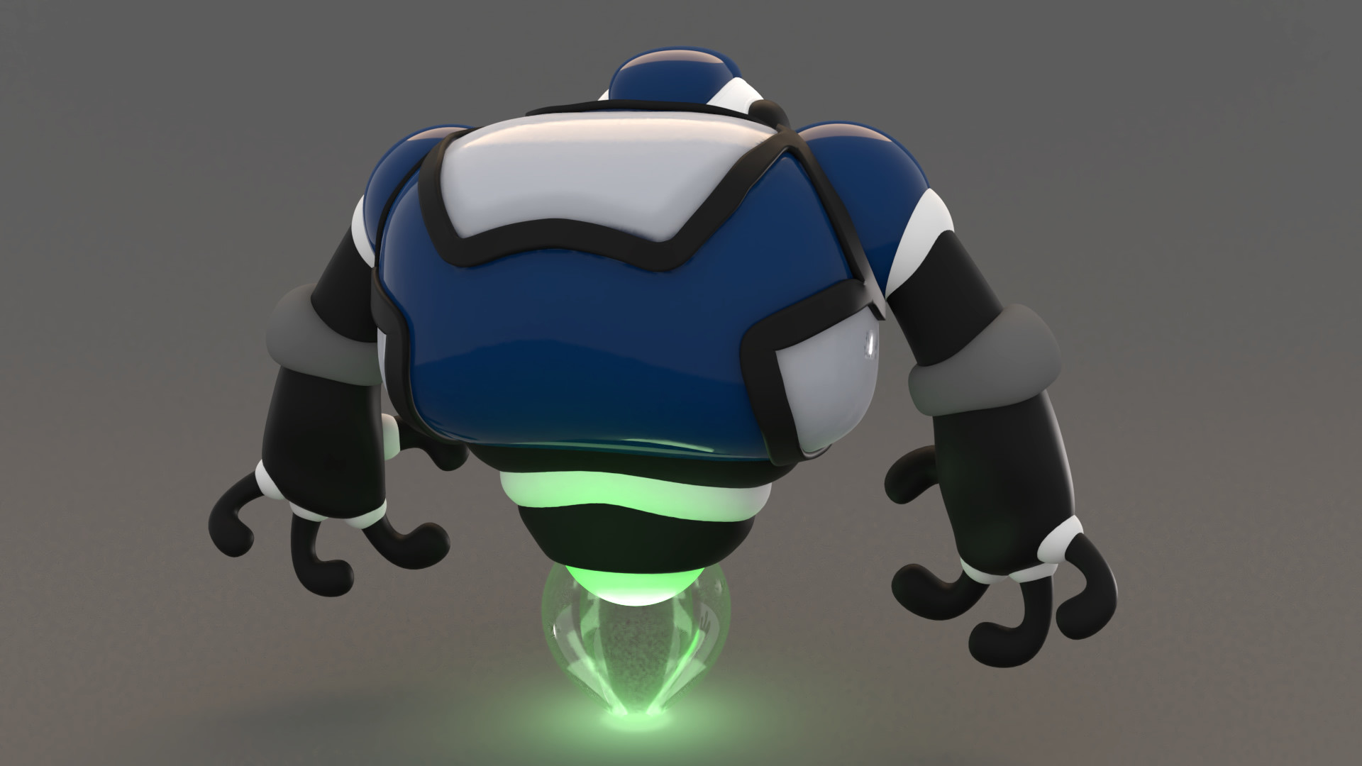 Wady Mee-asa - T-Y2K Bot is a Zombie Robot Bouncer ( Security Guard )