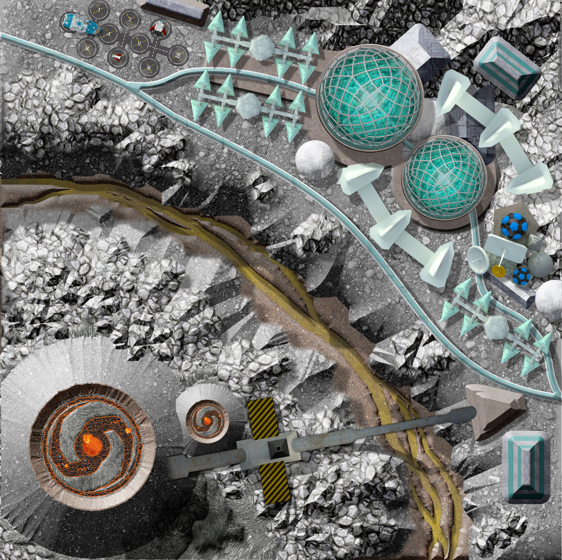 Maps fi. Sci-Fi карта. Sci Fi City Map. Биокупол карта Sci Fi. Michael Tumey cartography.